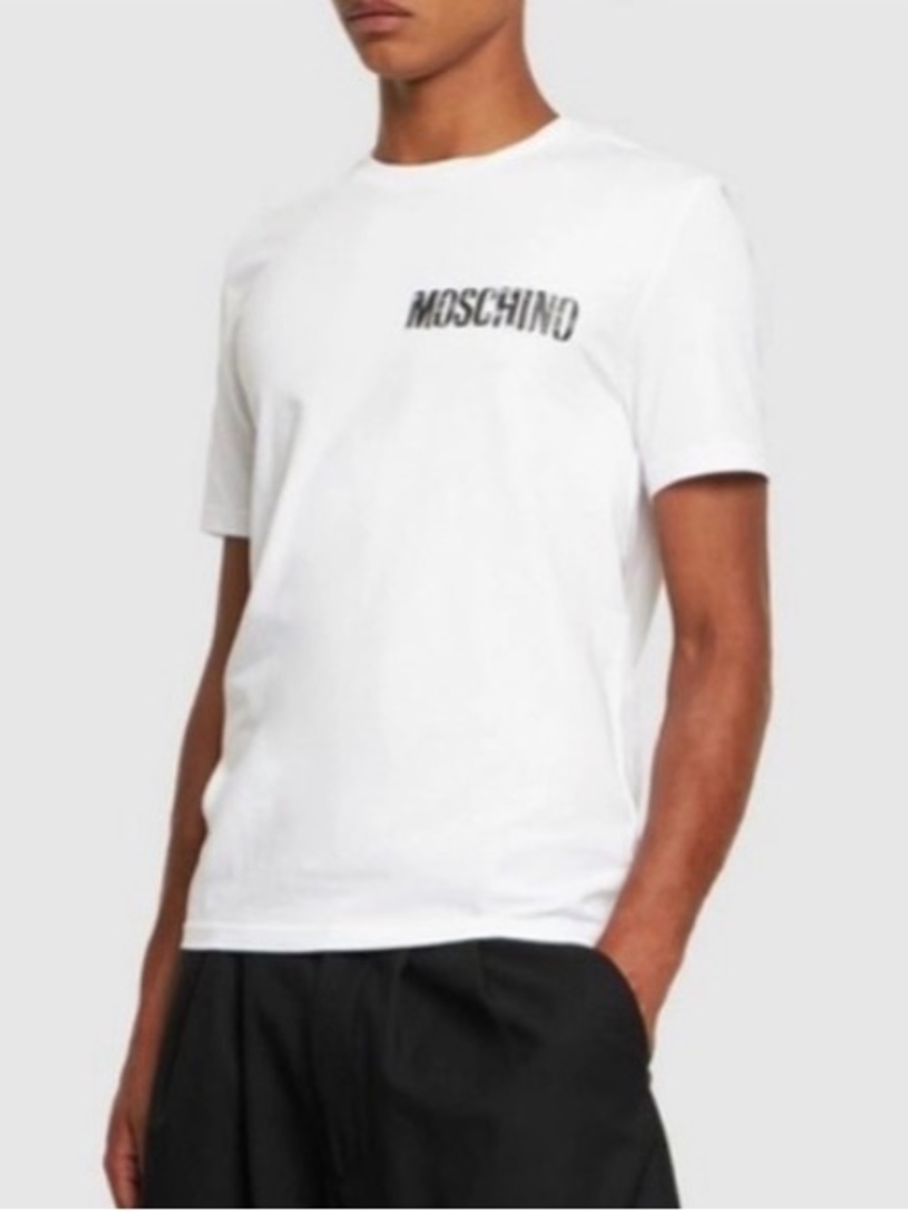 Moschino Couture Belt Logo Tee Short